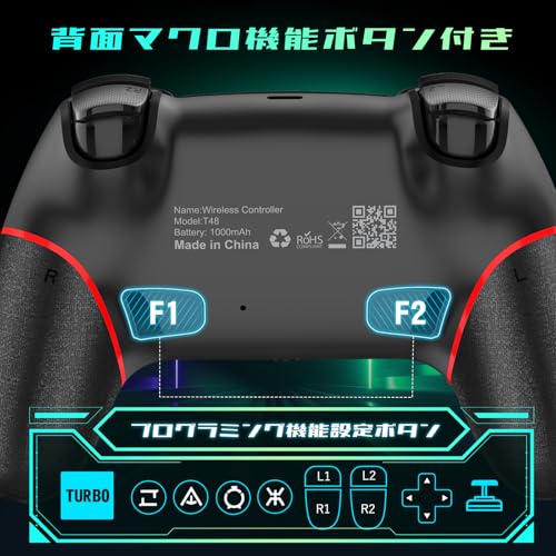 PS4コントローラー【2025年新版·金賞傑作】Onefun ps4 コントローラー